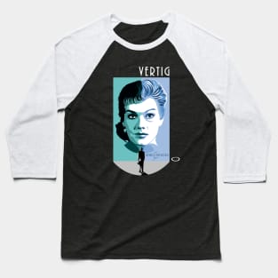 Alfred Hitchcock Vertigo Baseball T-Shirt